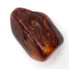 Ciottolo di ambra lituana lucidata - Lucentezza naturale e calda - 0