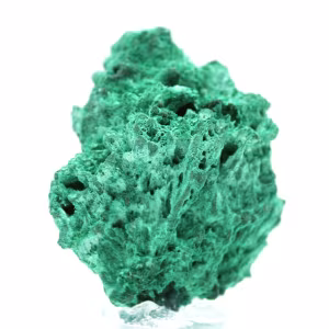 Pietra naturale di malachite fibrosa