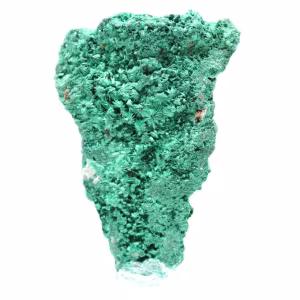 Malachite fibrosa grezza del Congo