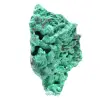 Campione grezzo di malachite fibrosa - 0