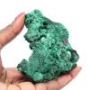Malachite fibrosa grezza - 1