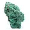 Pezzo di malachite fibrosa grezza - 0