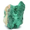 Malachite fibrosa grezza - 4