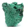 Cristallo di malachite fibrosa grezza - 3