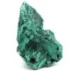 Malachite fibrosa naturale - 4
