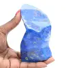 Roccia di lapislazzuli lucidata unica dall'Afghanistan - 1