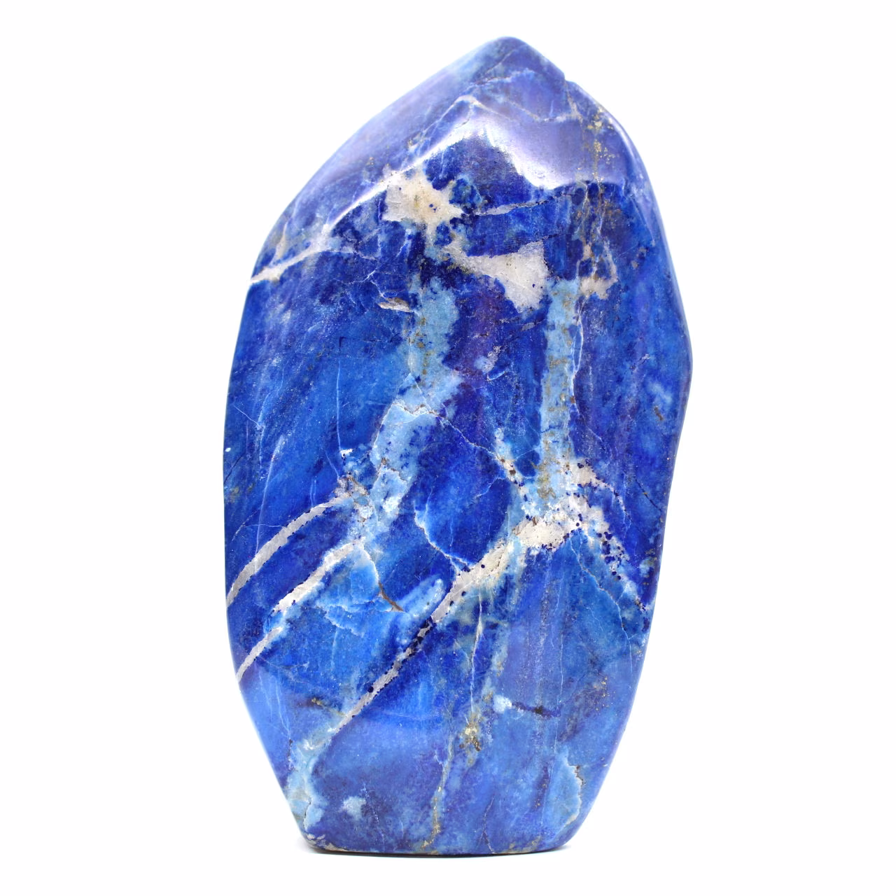 Lapislazzuli lucidato per collezione, pietra naturale