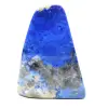 Lapislazzuli, ornamento lucidato con inclusioni di pirite - 0