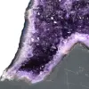 Geode di ametista brasiliana unica di alta qualità con base stabile - 6