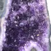  Geode di ametista brasiliana unica di alta qualità con base stabile - 10