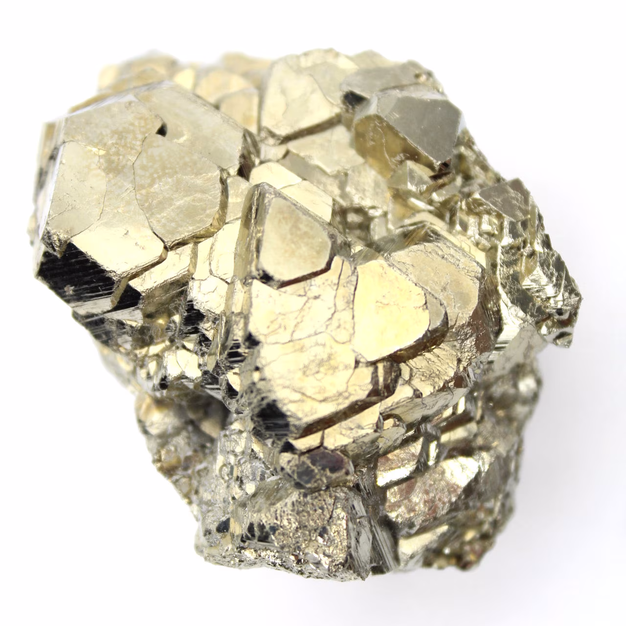 Pirite pietra minerale grezzo