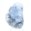 Autentica geode di celestina blu del Madagascar - 1