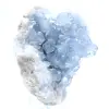 Autentica geode di celestina blu del Madagascar - 2