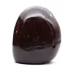 Ornamento lucidato in corniola del Madagascar - Pietra naturale da collezione, colore rosso-arancio intenso - 0