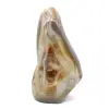 Corniola naturale lucidata, grande ornamento minerale proveniente dal Madagascar - 2