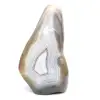 Corniola naturale lucidata, grande ornamento minerale proveniente dal Madagascar - 6