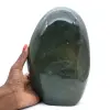 Grande pietra di diaspro verde lucidata, esemplare minerale, Madagascar - 1