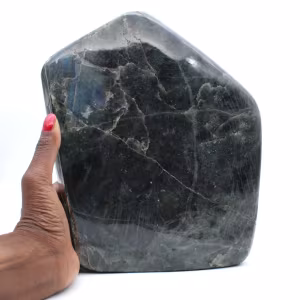 Labradorite lucidata, minerale ornamentale XXL, pezzo da collezione, Madagascar