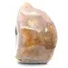 Pietra corniola lucidata del Madagascar, decorazione minerale XXL - 2