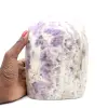 Grande ametista lucidata, prestigioso minerale ornamentale, Madagascar - 1