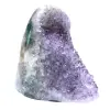 Geode di ametista brasiliana: cristalli viola intenso - 1
