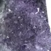 Geode di ametista brasiliana: cristalli viola intenso - 5