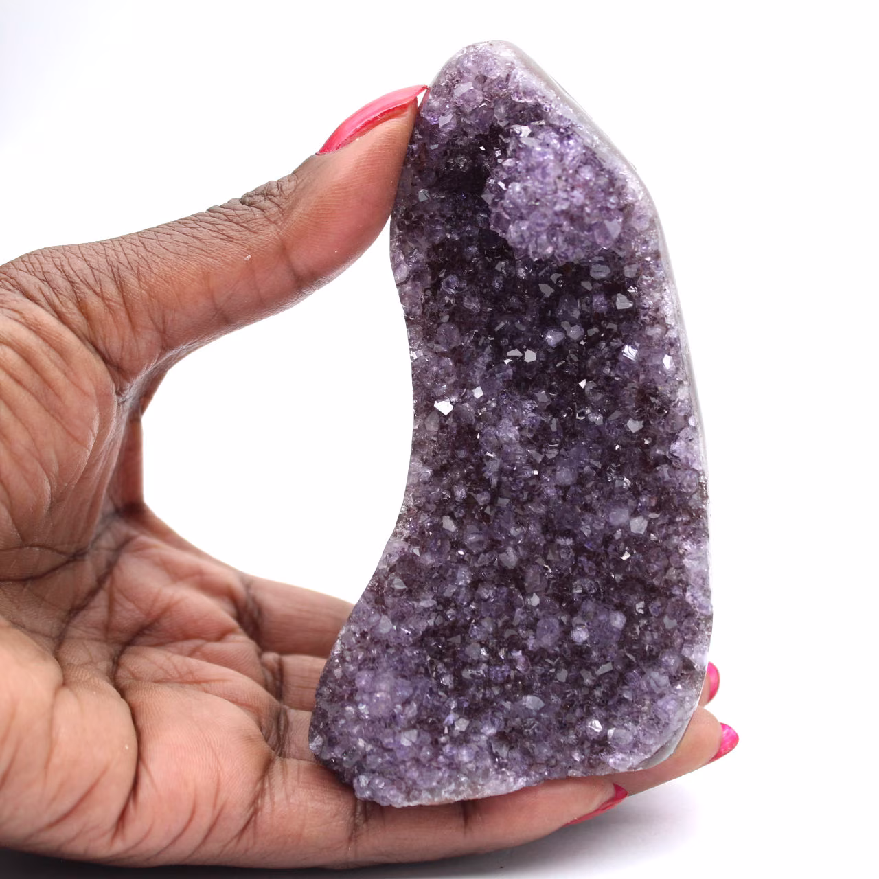 Ametista brasiliana: piccola geode per l'estetica