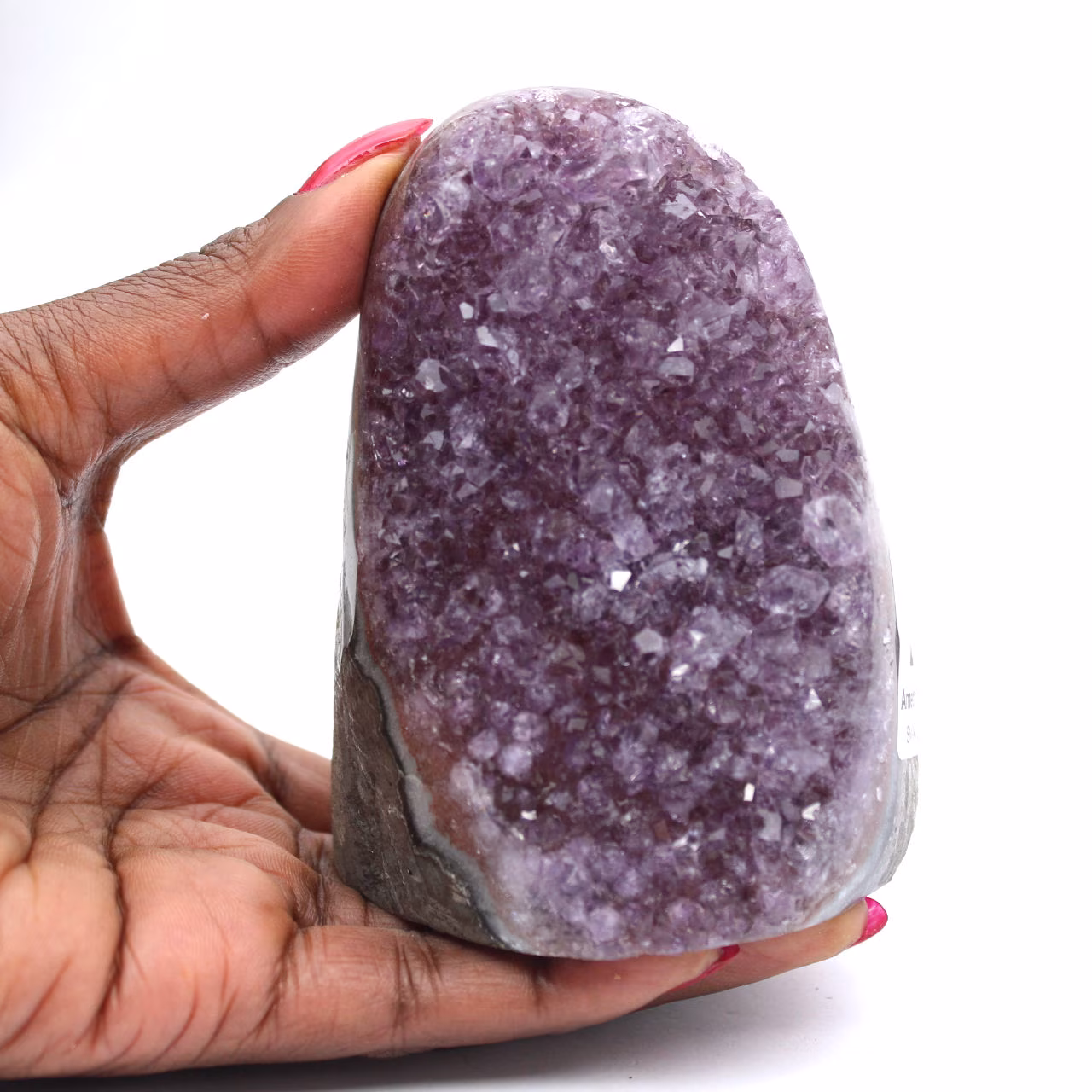 Ametista Brasile: cristallo geode da collezione