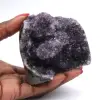 Piccola drusa di ametista dal Brasile: estetica naturale - 0