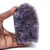Geode di ametista forma rotonda – Decorazione armoniosa - 0