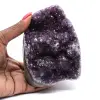 Geode scultorea di ametista – Decorazione minerale Brasile - 0