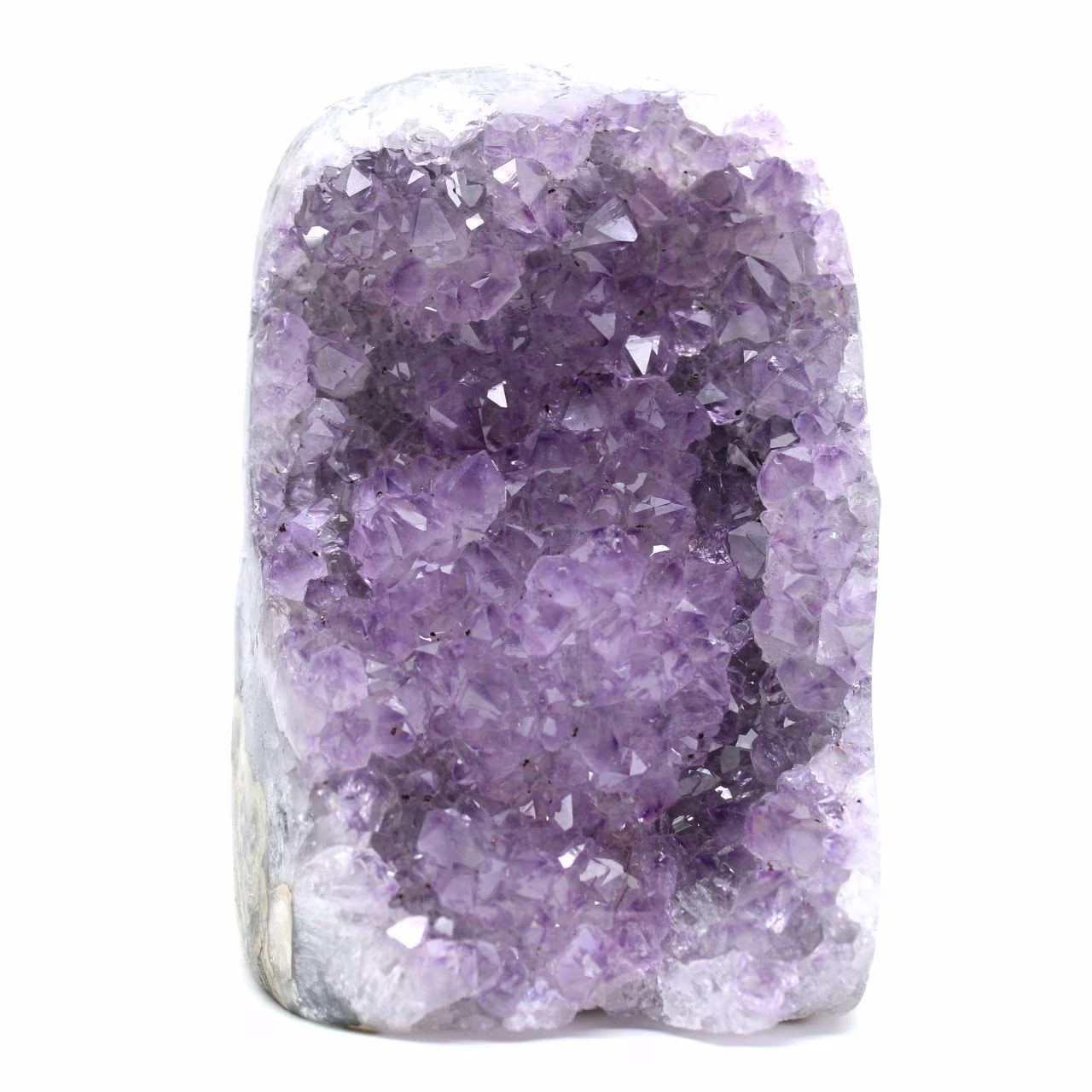 Geode di ametista Brasile, decorazione zen