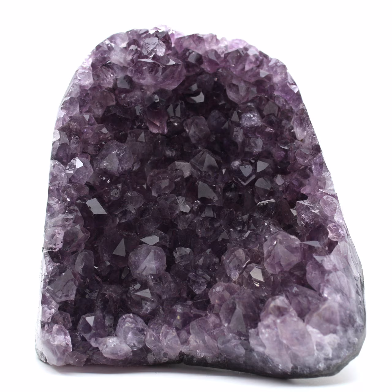 Geode di ametista, decorazione per la casa