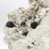 Mica e tormalina nera su quarzo afgano - 10