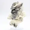 Mica cristallizzata su quarzo bianco dall'Afghanistan - 2
