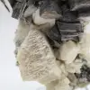Mica cristallizzata su quarzo bianco dall'Afghanistan - 6