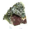 Cristalli di epidoto di imilchil su matrice trasparente - 2