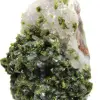 Cristalli di epidoto marocchino su matrice naturale - 6