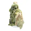 Cristalli di epidoto verde su una matrice di Imilchil - 3