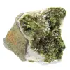 Cristalli di epidoto verde su matrice dal Marocco - 4
