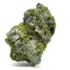 Cristalli di epidoto di imilchil su matrice rocciosa - 1