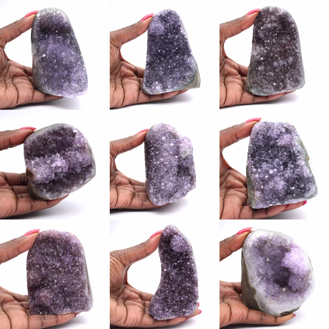 Geode di ametista dal Brasile: autentico esemplare da collezione
