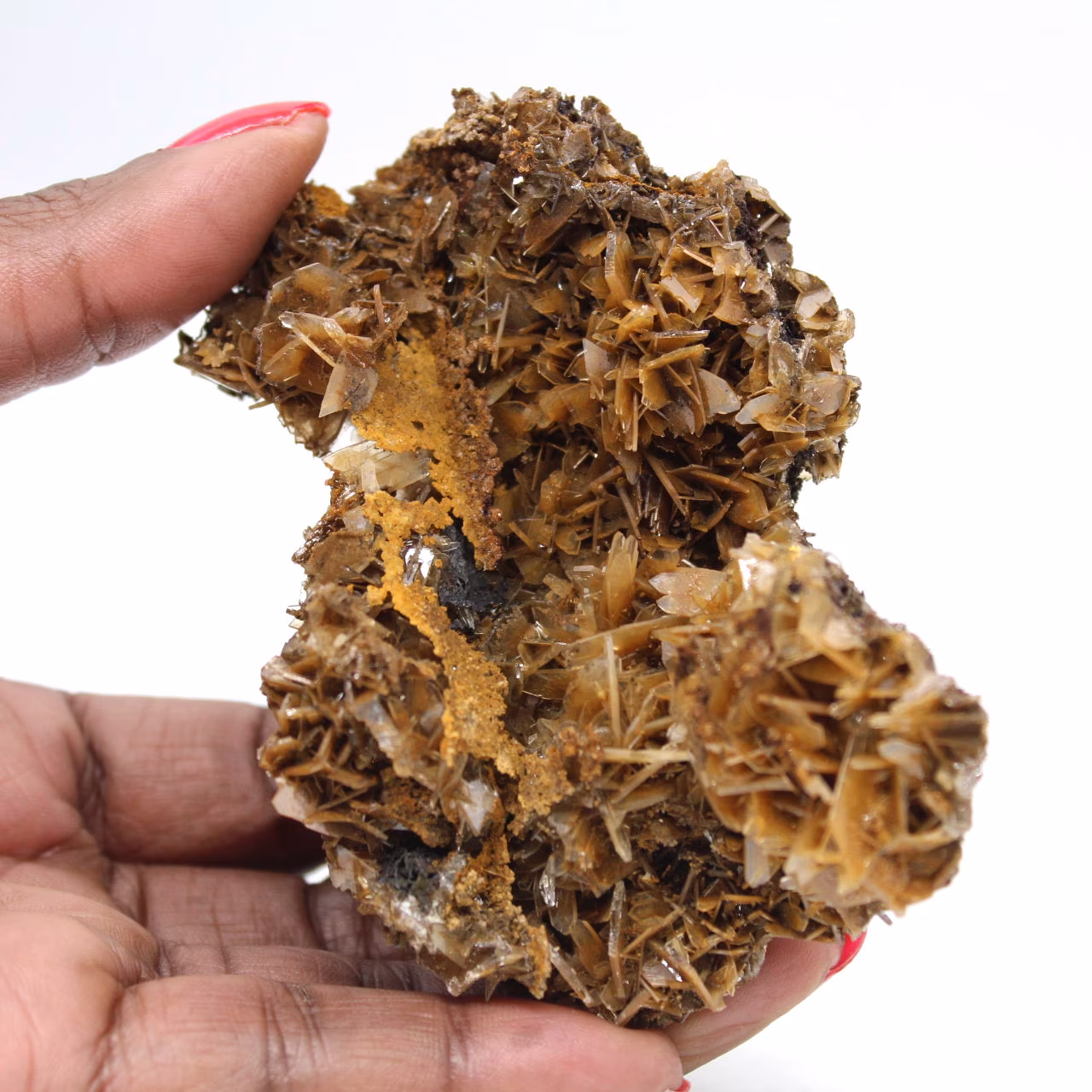 Barite Ouichane, cristalli marroni