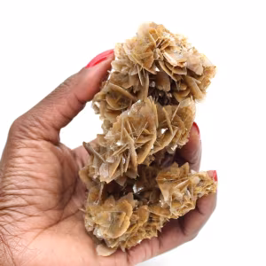 Cristalli lamellari di barite marocchina