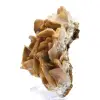 Cristalli marroni di barite da Ouichane - 2