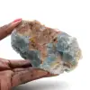Fluorite verde naturale: campione su roccia per la raccolta - 0