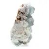 Fluorite verde naturale: campione su roccia per la raccolta - 3