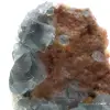Fluorite verde naturale: campione su roccia per la raccolta - 6