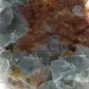 Fluorite verde naturale: campione su roccia per la raccolta - 7