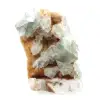 Fluorite grezza per decorazione: cristalli verdi dal Marocco - 1